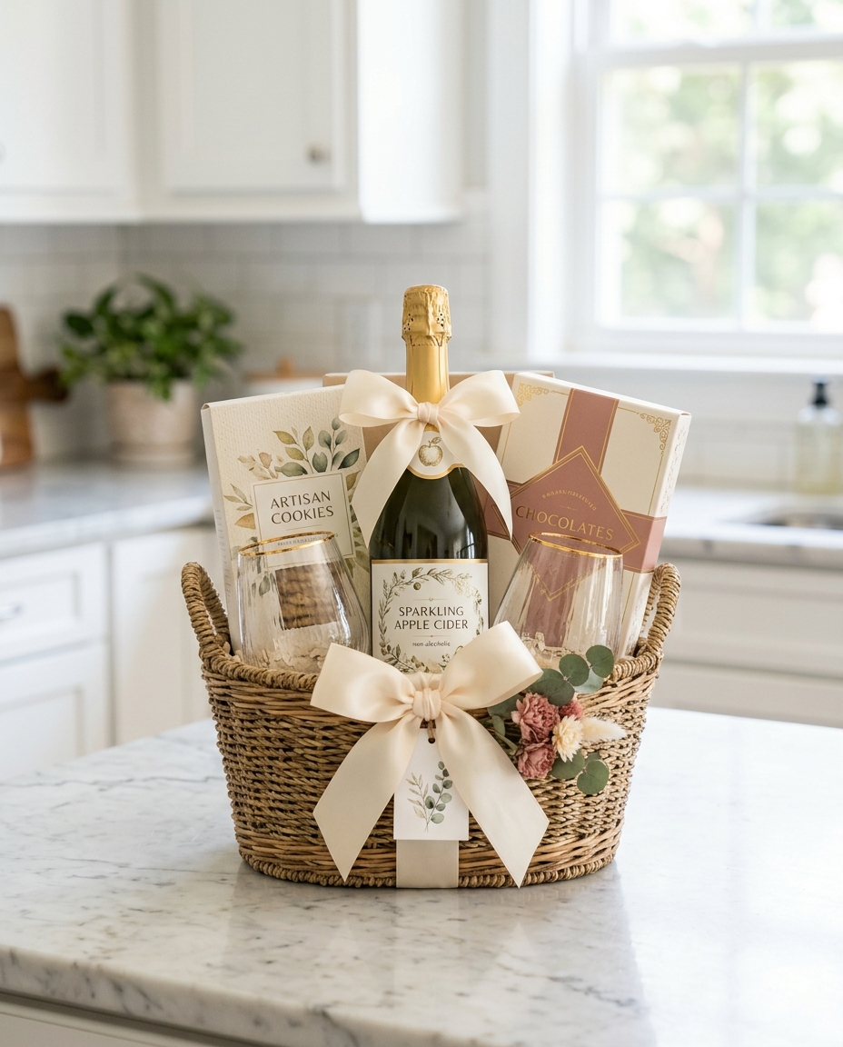 Something to Celebrate — gift basket by Sue's Gift Baskets